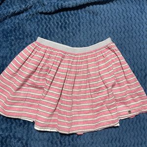Tommy Girl Elastic Pleated Mini Skirt